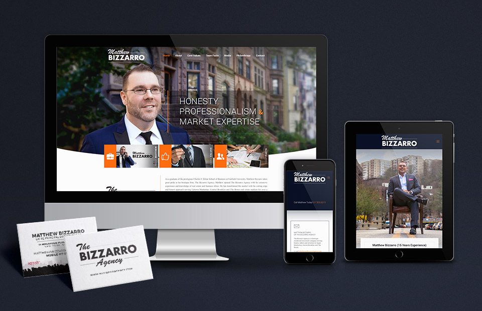 Matthew Bizzaro website computer