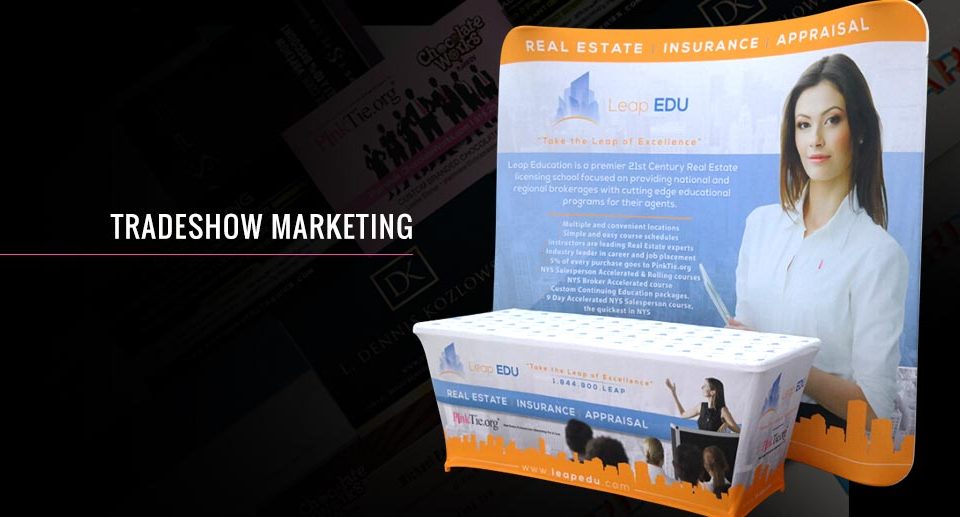 Trade show leap image