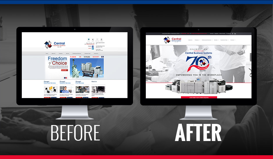 central-before-after-post | Idea Stream Marketing Central Digital Solutions before and after