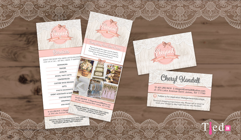Elegant Events Print Marketing