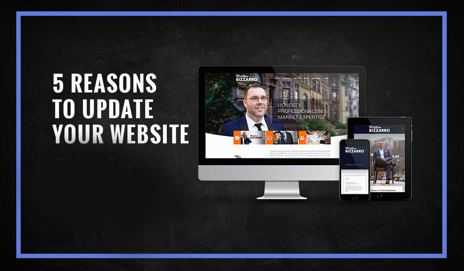 5 Reasons to update your website