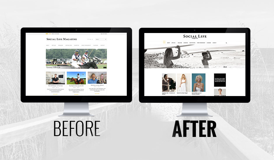 social-life-post | Idea Stream Marketing Social Like before and after