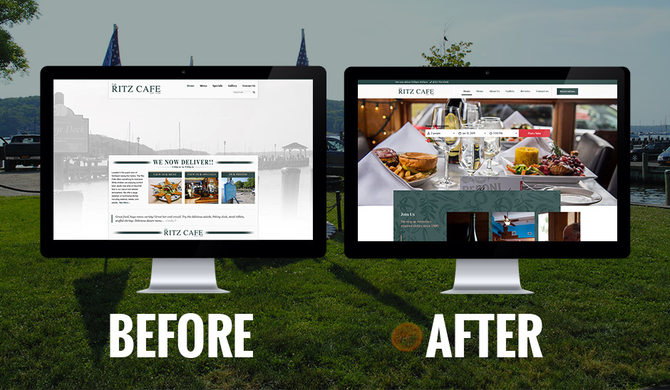 ritz-post | Idea Stream Marketing Ritz Cafe Before and after