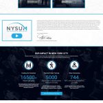 NYSUM Website homepage