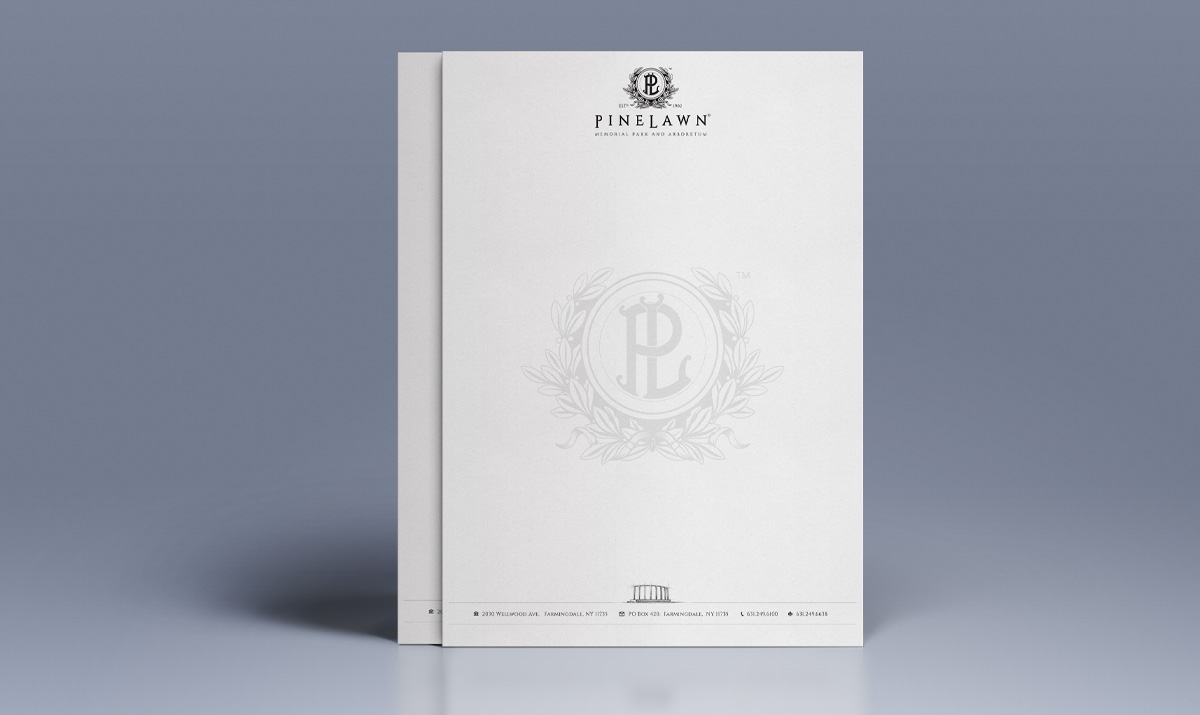Pinelawn letter head