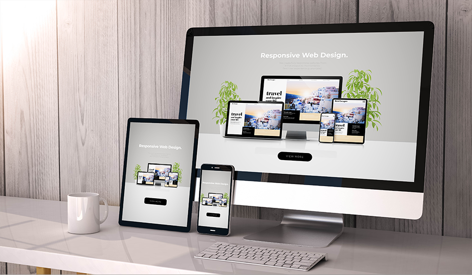Responsive website design image