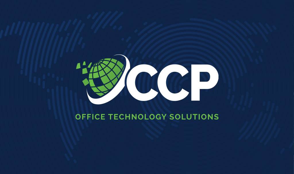 CCP logo blue background