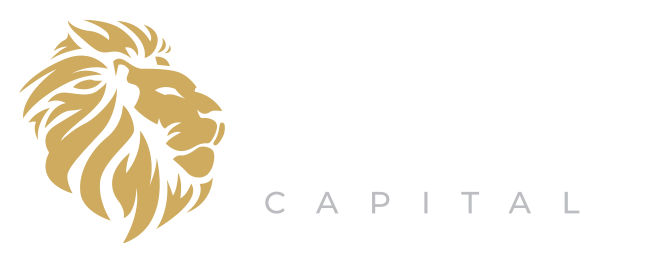 Logo of King Capital featuring a lion's head and stylized text.