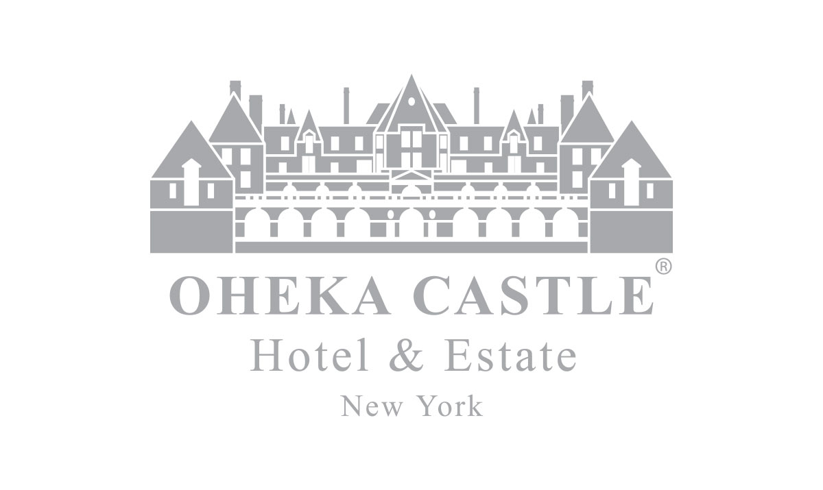 Logo of Oheka Castle, a hotel and estate in New York.