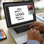 Logo Design Idea steam Marketing