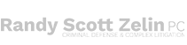 Logo of Randy Scott Zelin, PC, a criminal defense law firm.