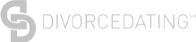 Logo for Divorce Dating featuring stylized letters and a unique design.