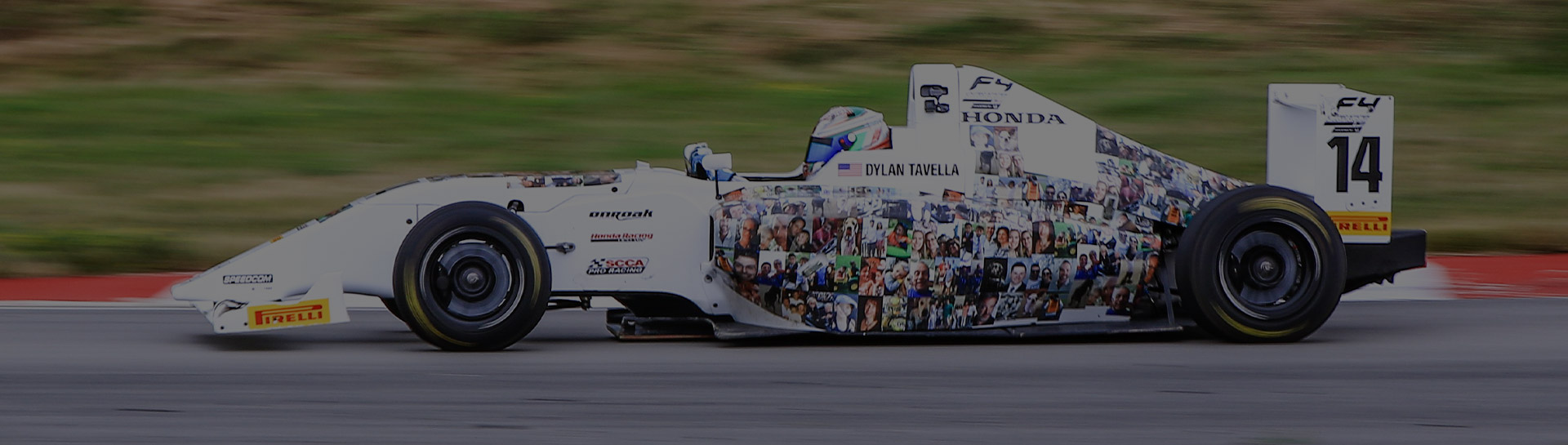 Ride with dylan f1 car